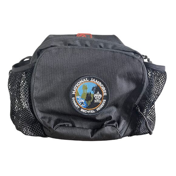 2013 National Jamboree‎ Summit Bechtel Reserve Black Fanny Pack Waist Bag BSA - Picture 1 of 12